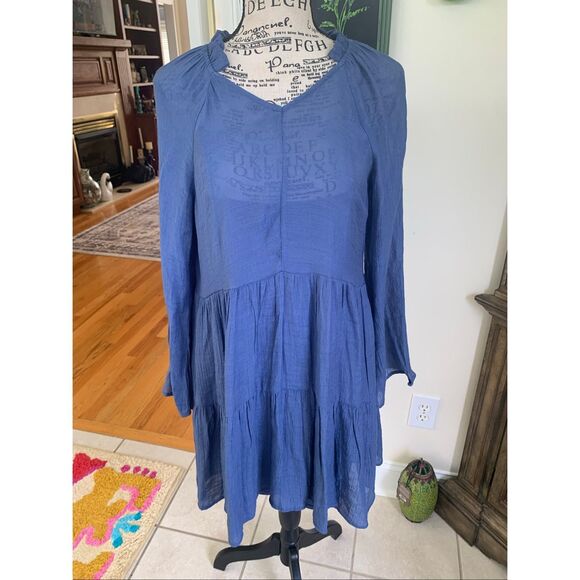 Wonderly Dress Blue - Picture 1 of 7